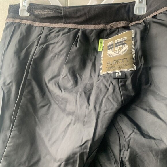 Burton Cargo Snowboard Pants Size M Dry Ride Insulated WB Fly Pt 87390 CA: 26902 - Picture 7 of 16